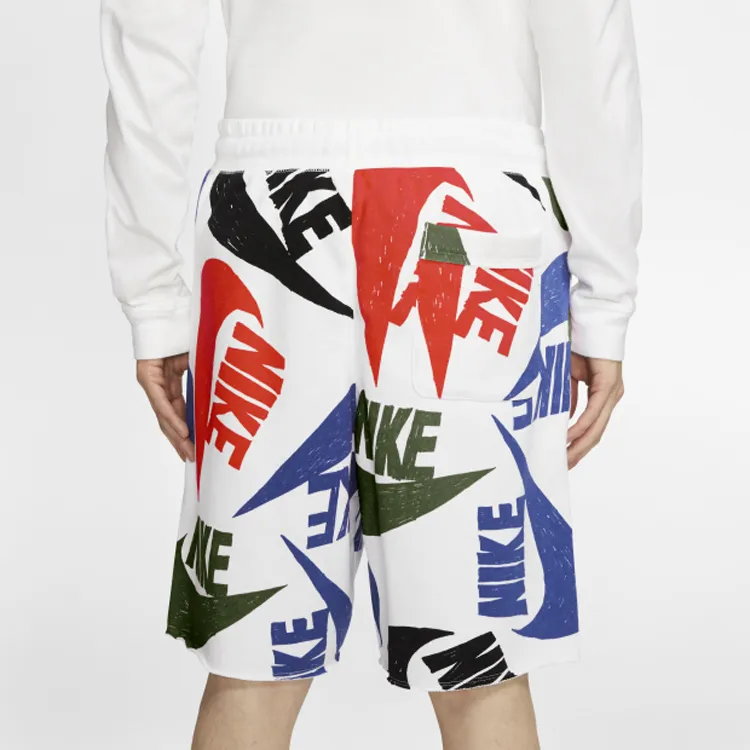 Nike Sports Shorts Men White-3