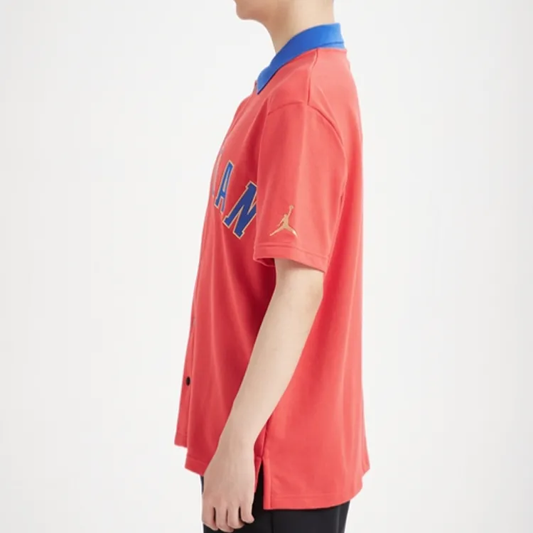 Jordan T Shirt Men's Narrow Path Red-4