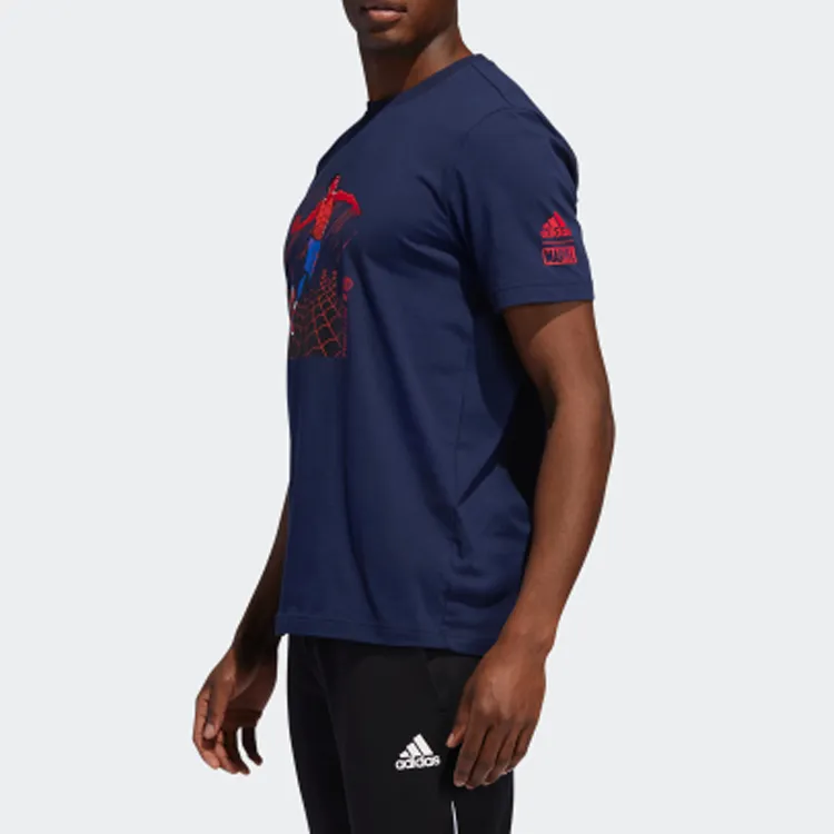 Marvel X Adidas Marvel Collaboration T-Shirts Men College Navy-4