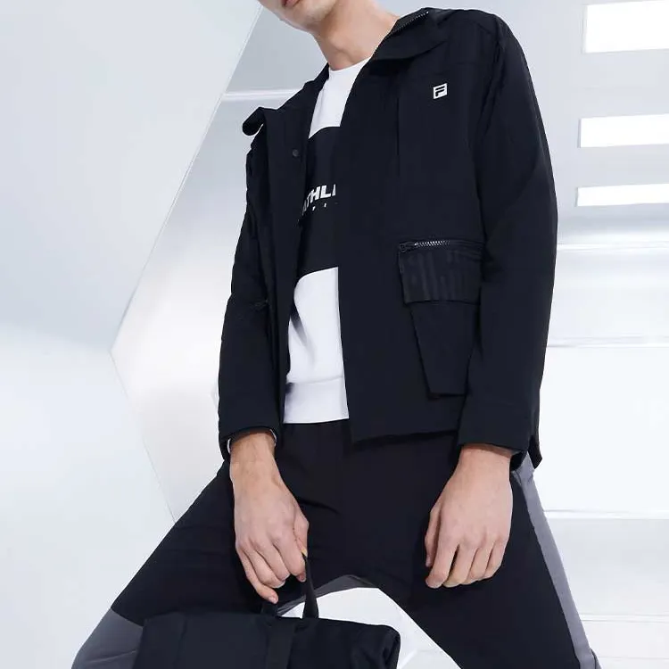 FILA Athletics Jackets Coats Men's Black-3