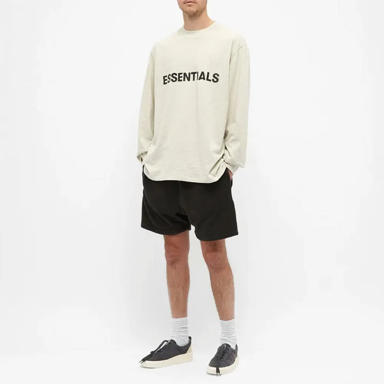 Fear Of God Essentials Ss20 T Shirts Men Cream-1