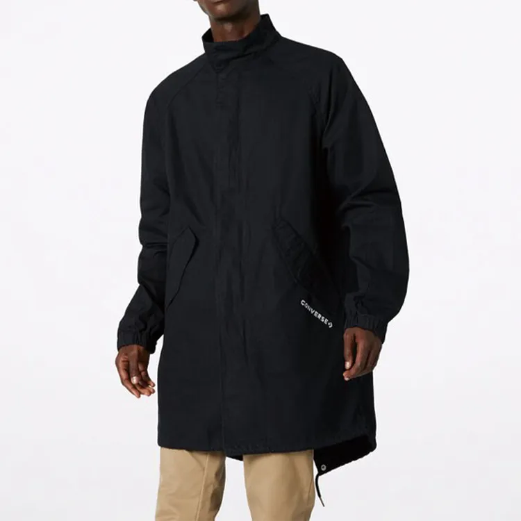 Converse Trench Coats Men Black-2