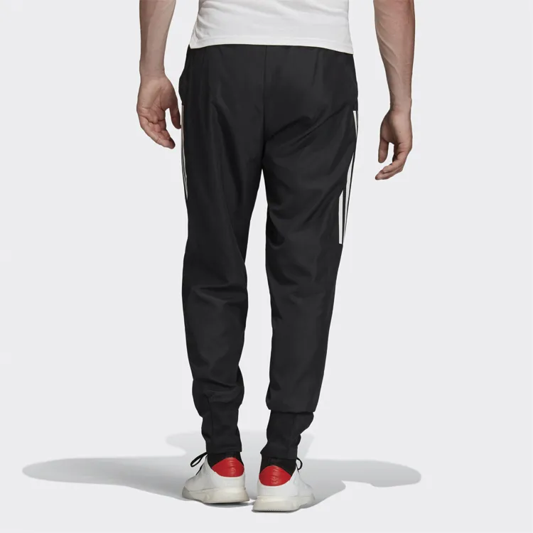 Adidas Knitted Sports Pants Men's Black-5