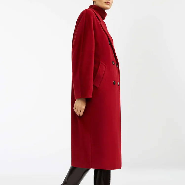 MaxMara 101801 Series Coats Women's Red-3
