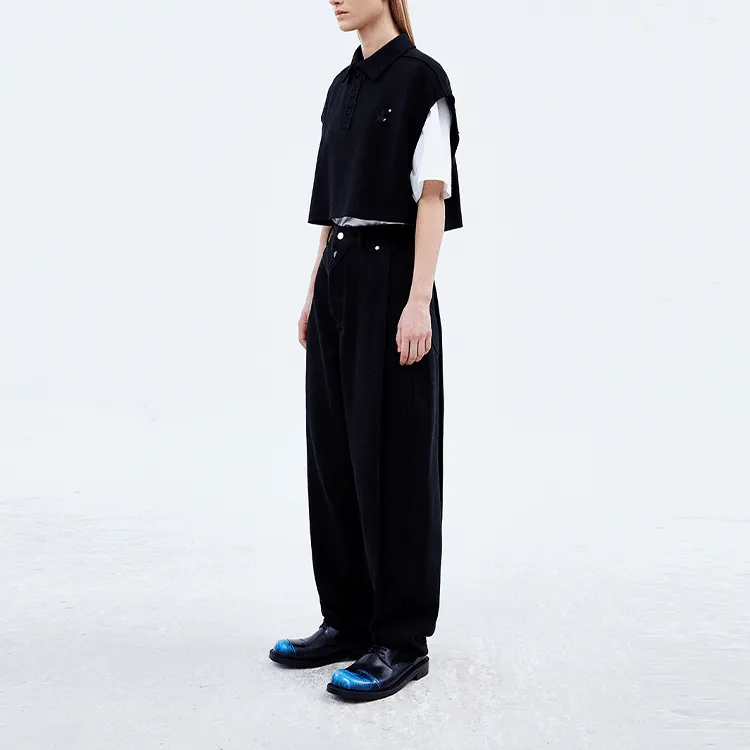 ADER ERROR Polo Shirts Women's Black-4