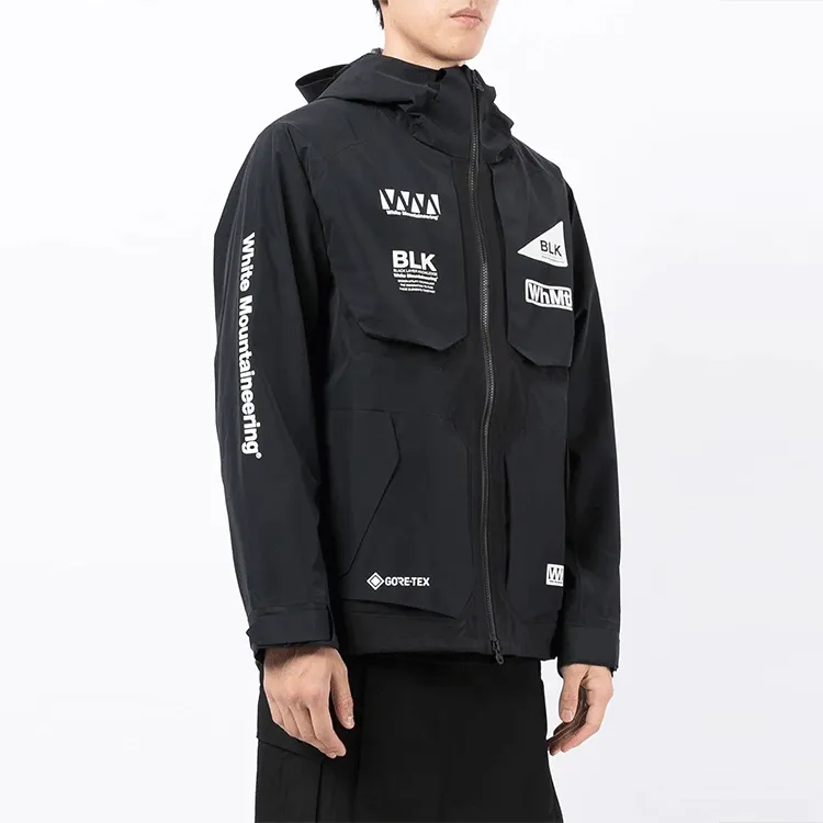 White Mountaineering Graphic print Zip up Lightweight Jacket-3