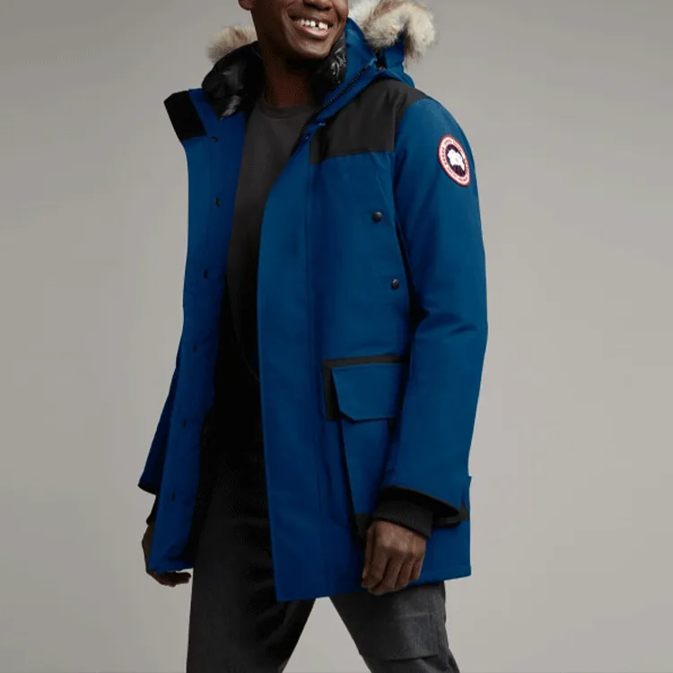 Canada Goose Down Jackets Men Polar Night Blue-2