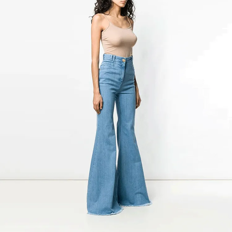 BALMAIN Jeans Women's Blue-3