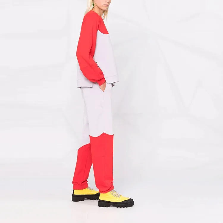 GANNI Knitted Sweatpants Women's White-3