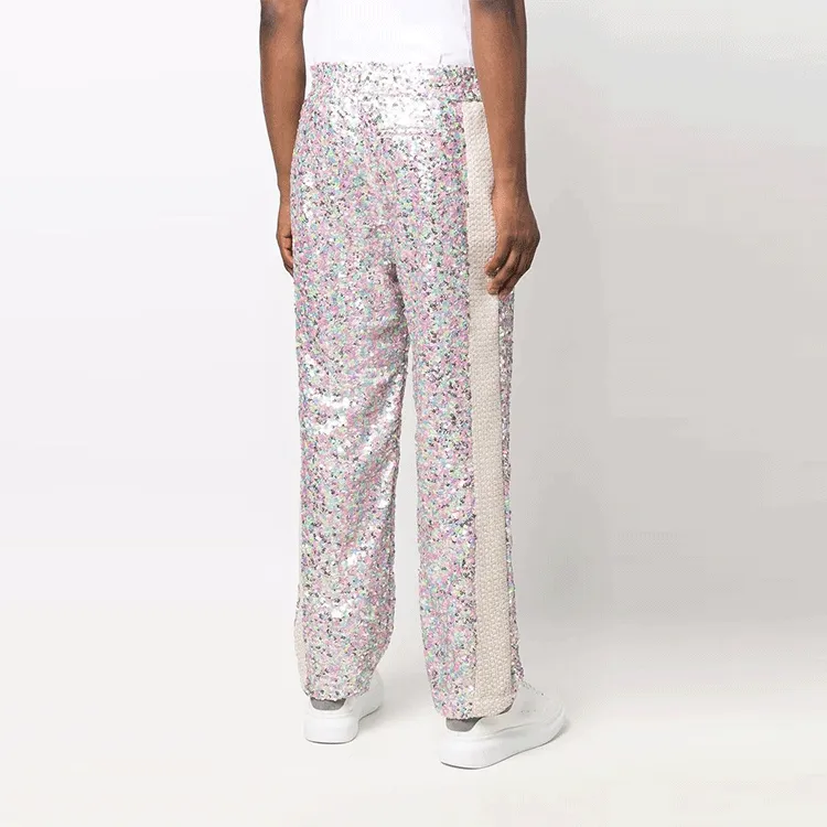 GCDS Casual Pants Men Pink-2