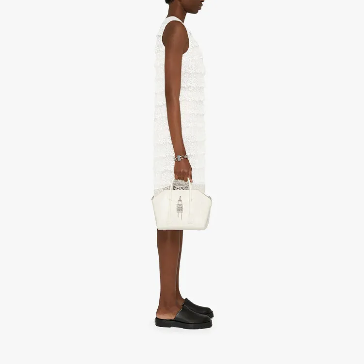 GIVENCHY Sleeveless Dress Women's White-3
