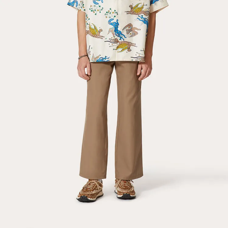 Valentino Casual Pants Men Brown-1