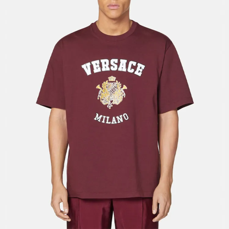 VERSACE Varsity Logo Tee-1