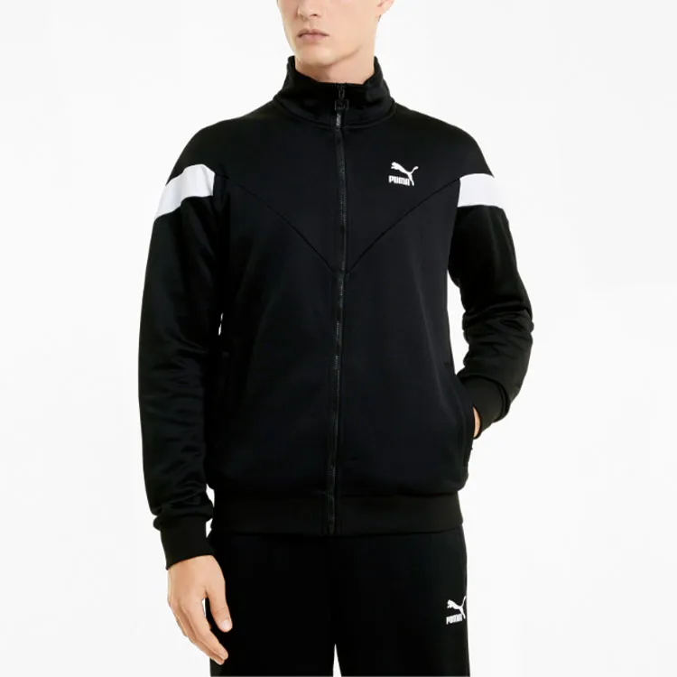 PUMA Jackets Unisex Black-4