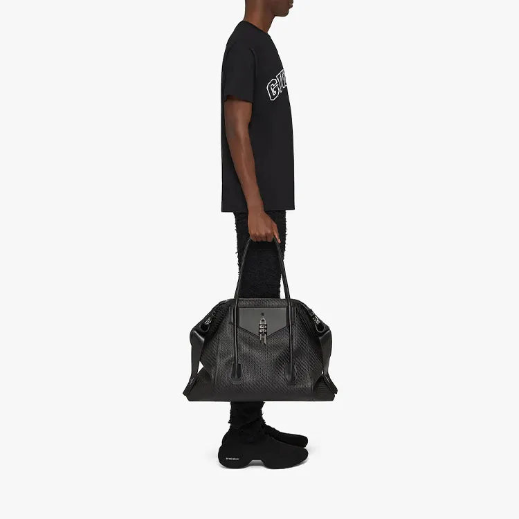 Givenchy Classic Fit College Embroidery T Shirt-4