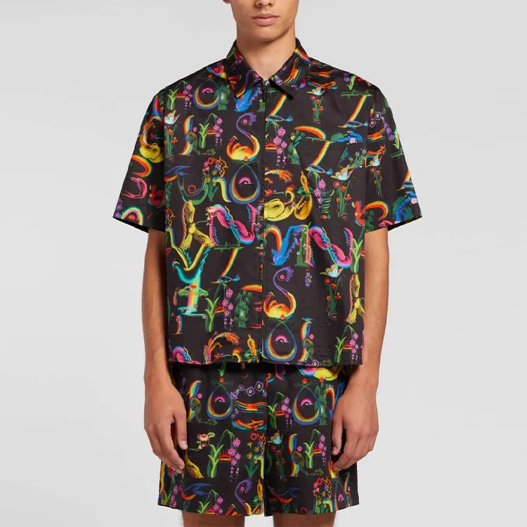 Opening Ceremony Shirts Men Black-4