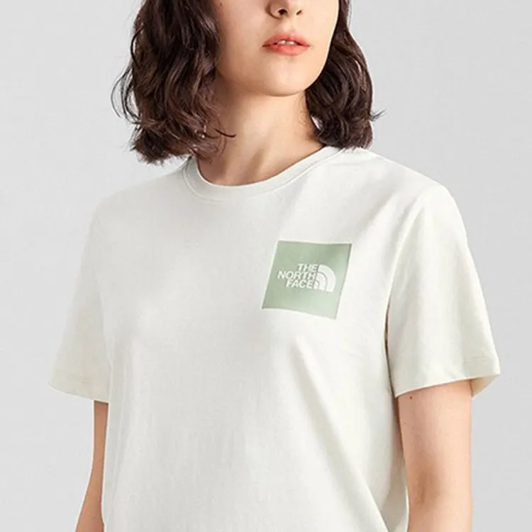 THE NORTH FACE Set in Sleeve T Shirt Women's White-4