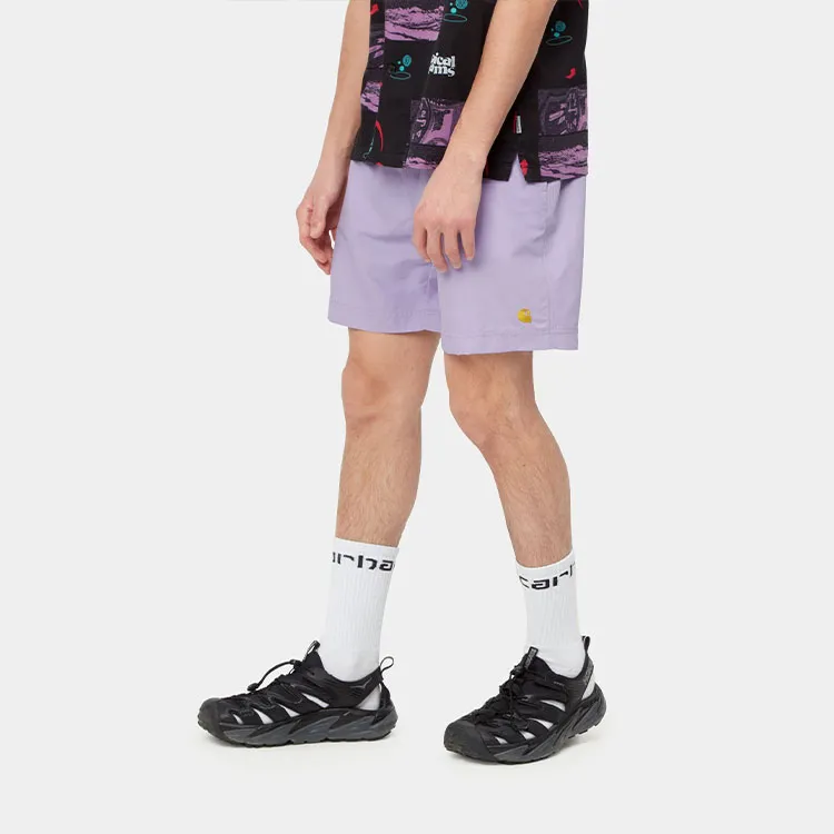 Carhartt WIP Casual Shorts Men Purple-5