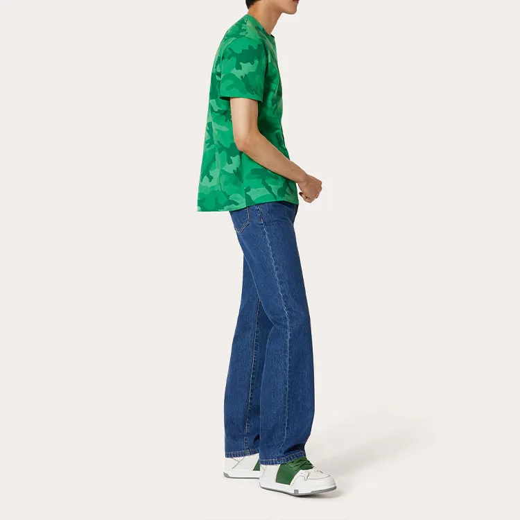 Valentino T Shirts Men Green-4