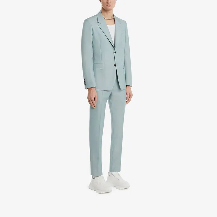 Alexander McQueen Single breasted Suit Jacket-2