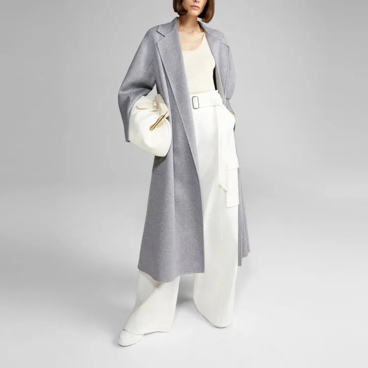 MaxMara Labbro Series Velvet Jackets Women's Gray-3