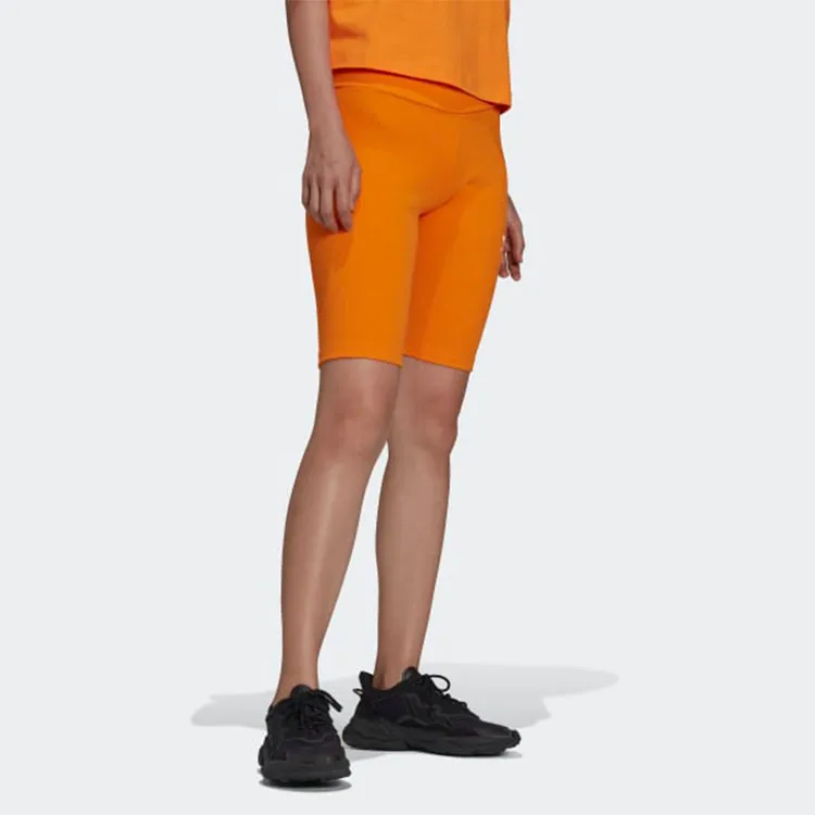 Adidas Originals Casual Shorts Women's Orange-3