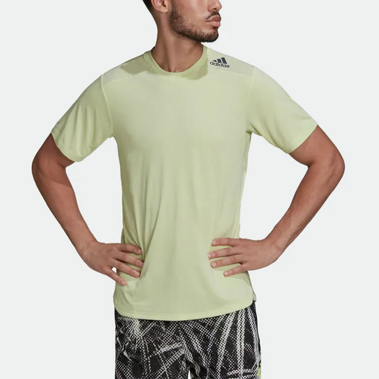 Adidas D4T T Shirts Men Green-3