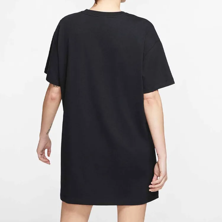 Nike Sports Life Collection Short Sleeved Dresses Women's Black-2