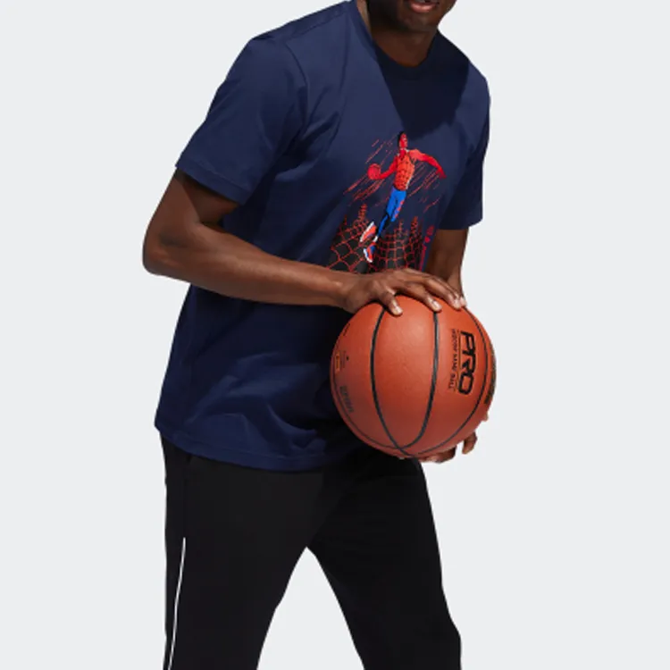 Marvel X Adidas Marvel Collaboration T-Shirts Men College Navy-3