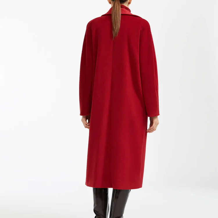 MaxMara 101801 Series Coats Women's Red-4