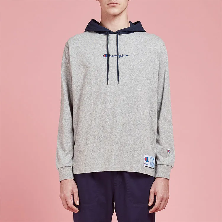 Champion Sweatshirt Japan Version Unisex Oxford Gray-2
