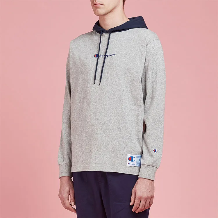 Champion Sweatshirt Japan Version Unisex Oxford Gray-4