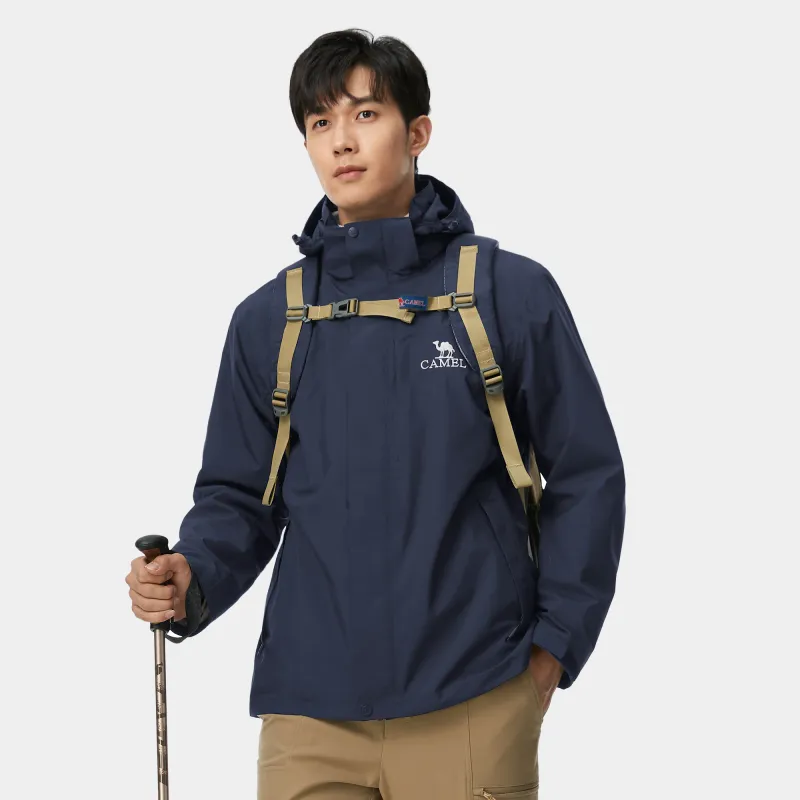 CAMEL All weather Windbreaker Jacket Men's-17