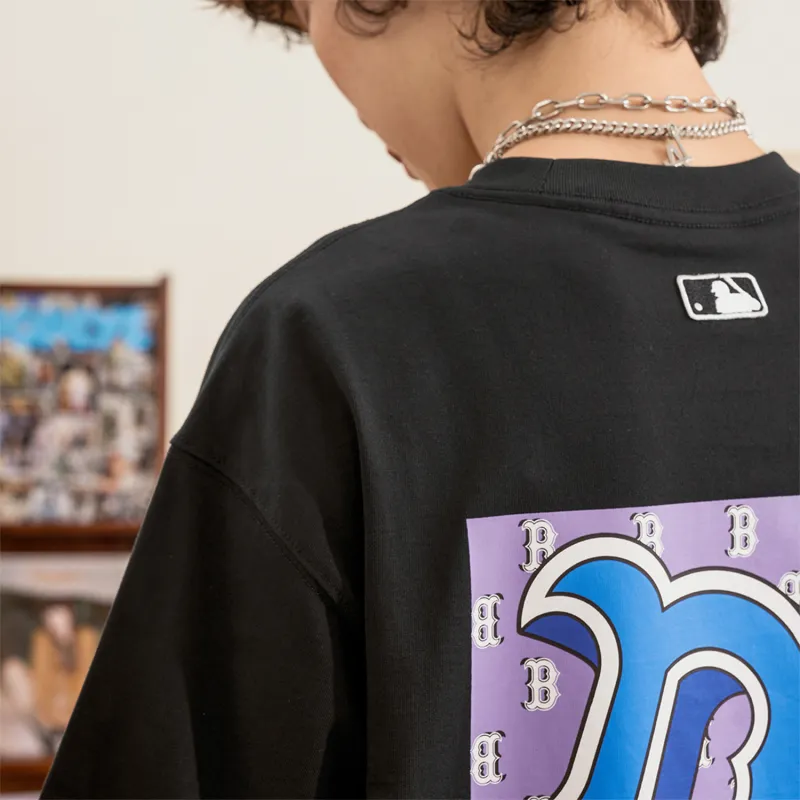 MLB T Shirt Unisex Charcoal Gray-2
