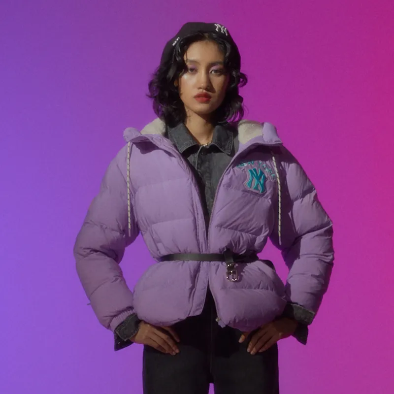 MLB Down Jacket Unisex Taro Purple-2