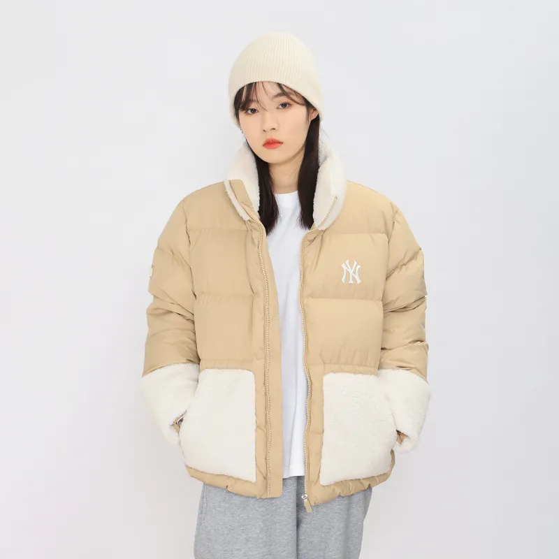 MLB Down Jackets Unisex Light Brown-2