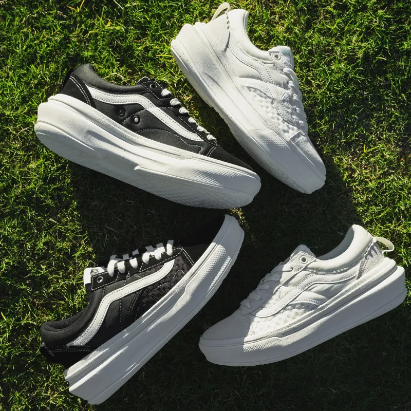 Old Skool Vans Overt Plus ComfyCush 'White Light Brown'-6
