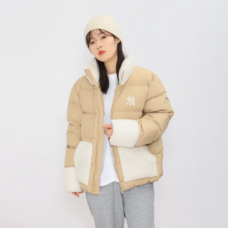MLB Down Jackets Unisex Light Brown-3