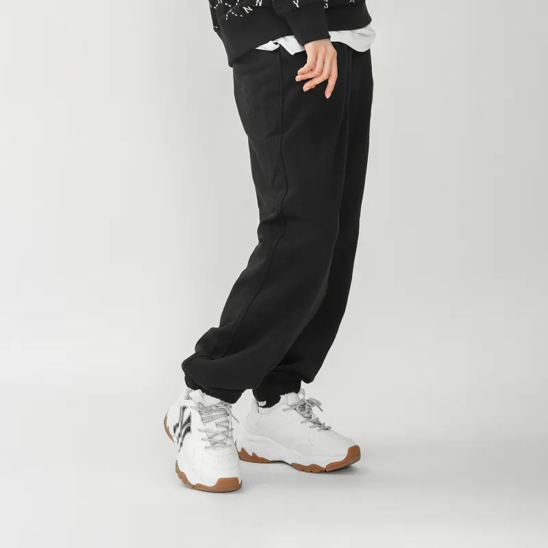 MLB New York Yankees Knitted Sweatpants Women's Black-5