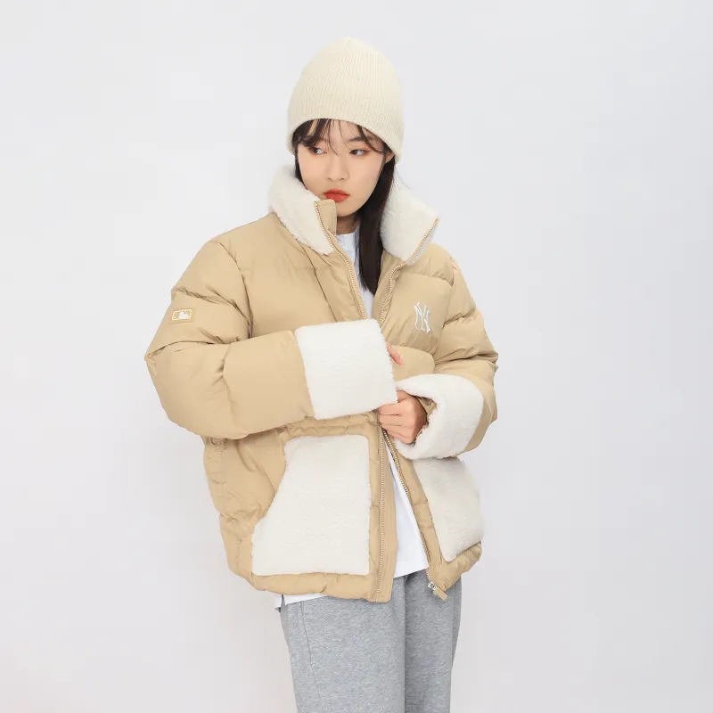 MLB Down Jackets Unisex Light Brown-5