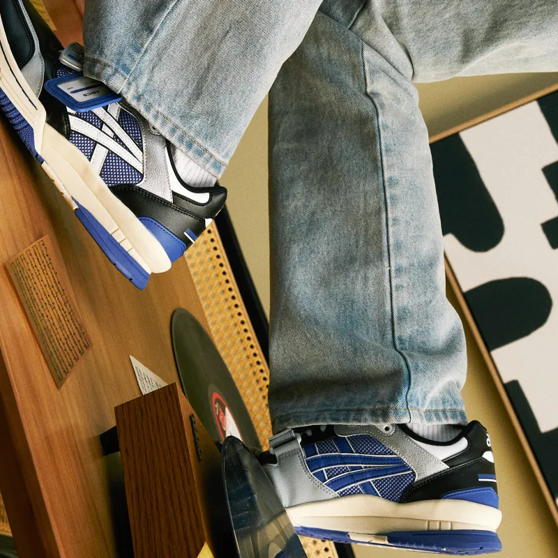 Asics Gel Spotlyte Low Black Blue-6