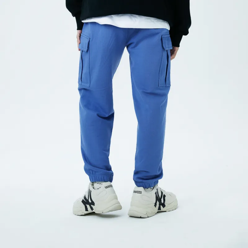 MLB New York Yankees Knitted Sweatpants Unisex Blue-4