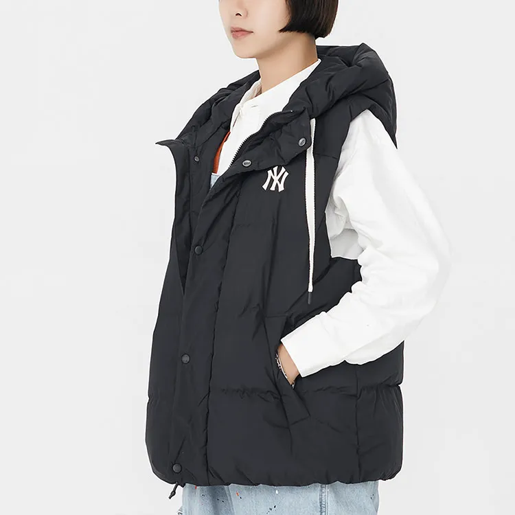 MLB New York Yankees Down Jackets Unisex Black-3