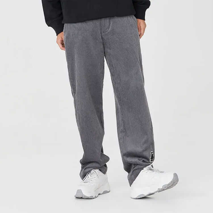 MLB Los Angeles Dodgers Casual Pants Unisex Charcoal Gray-5