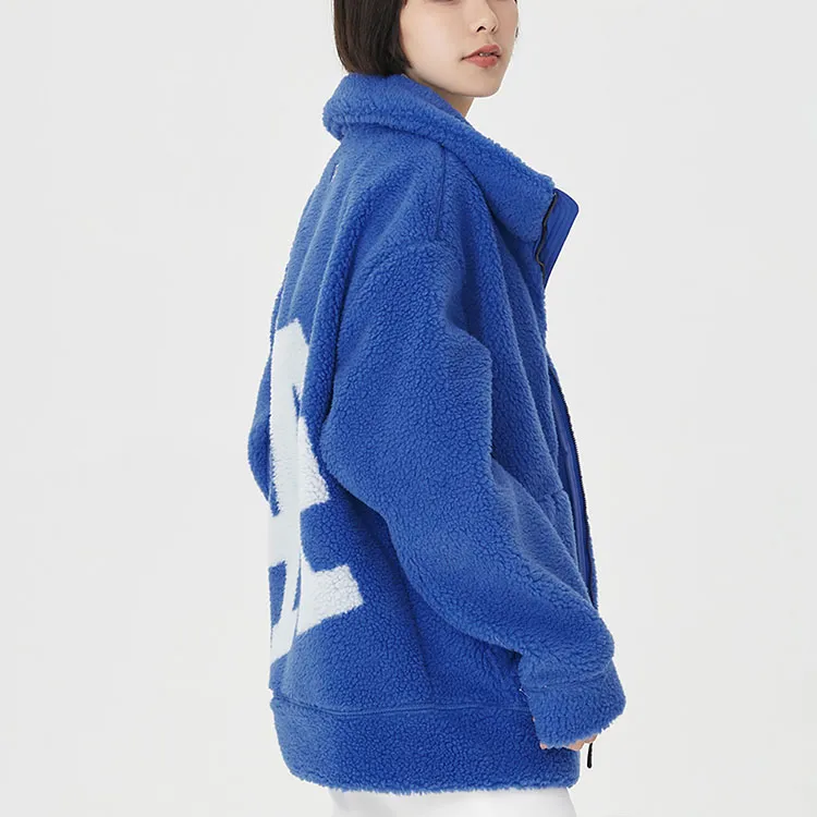 MLB Velvet Jackets Unisex Blue-3