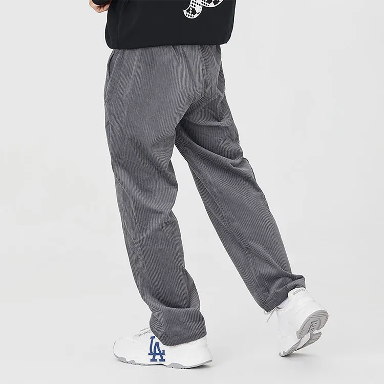 MLB Los Angeles Dodgers Casual Pants Unisex Charcoal Gray-7