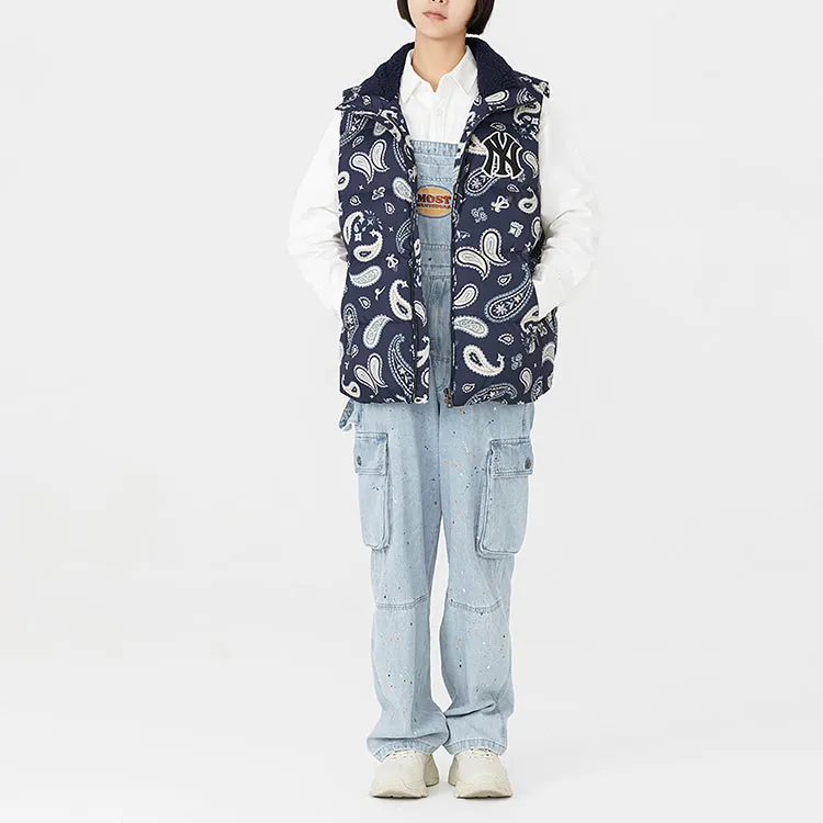 MLB Down Jackets Unisex Dark Marine Blue-6