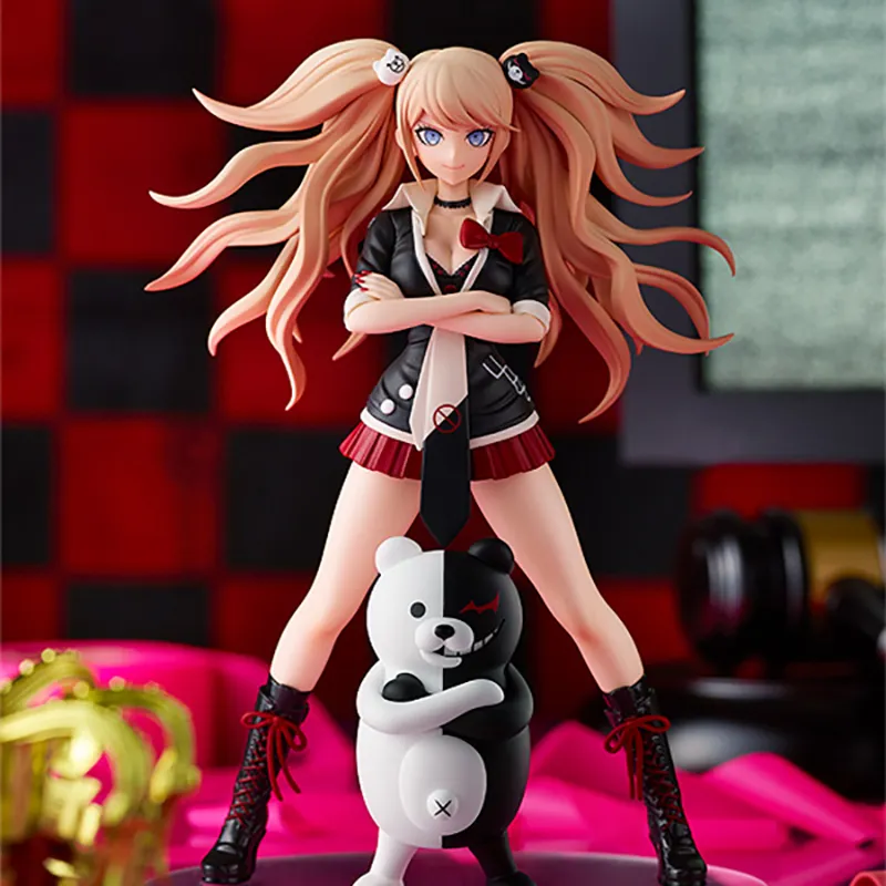 GSC Pup Danganronpa, Monokuma, Black White Bear, With Base Scale Figures 17cm-1