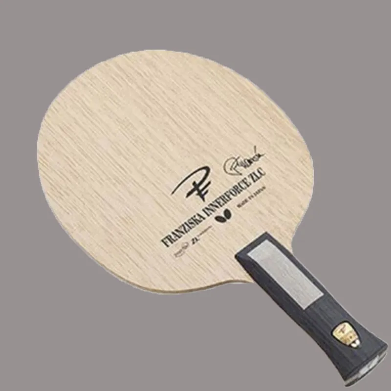Butterfly All Wood With Carbon Fiber Ping Pong Paddles Fast Attack Suitable Playing Style Unisex Shakehand Grip Timber-4
