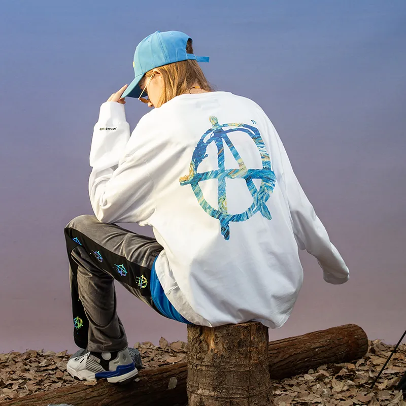 Athief Straight Long-Sleeved T-Shirt Unisex-3